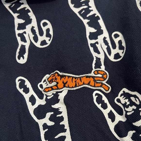 NWT Le Tigre All Over Print Navy Polo - Picture 7 of 10